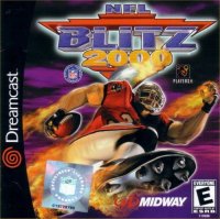NFL Blitz 2000 PAL Sega Dreamcast  box art